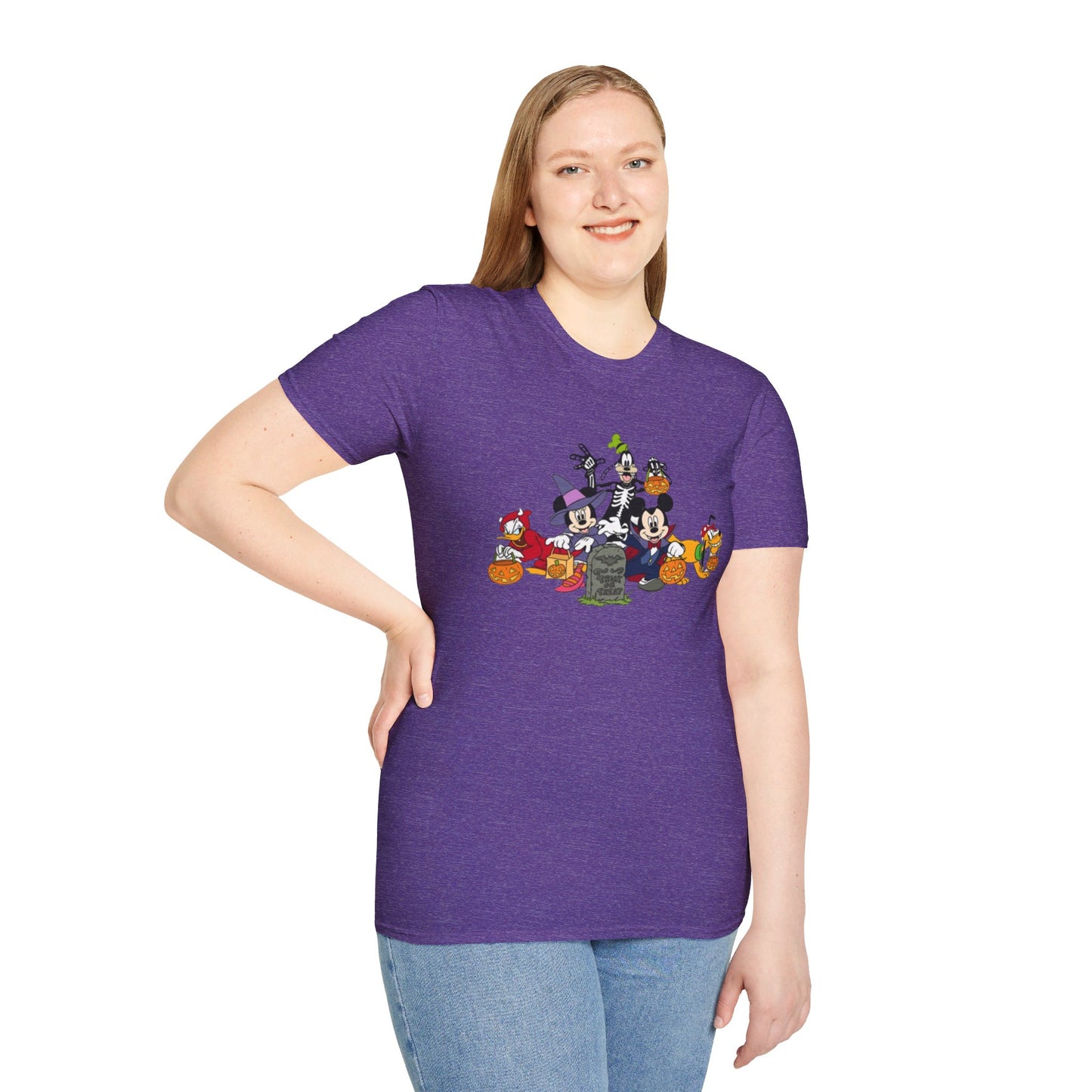 Mickey Trick or Treat - Unisex Softstyle T-Shirt