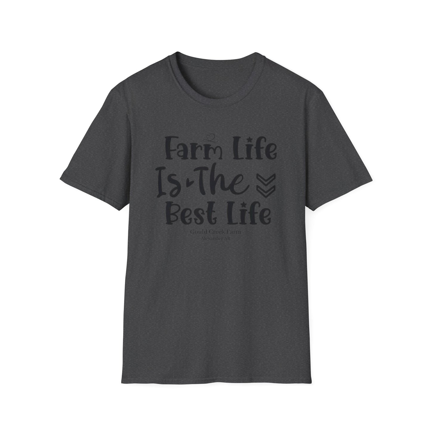 Farm Life is the Best Life GCF - Unisex Softstyle T-Shirt