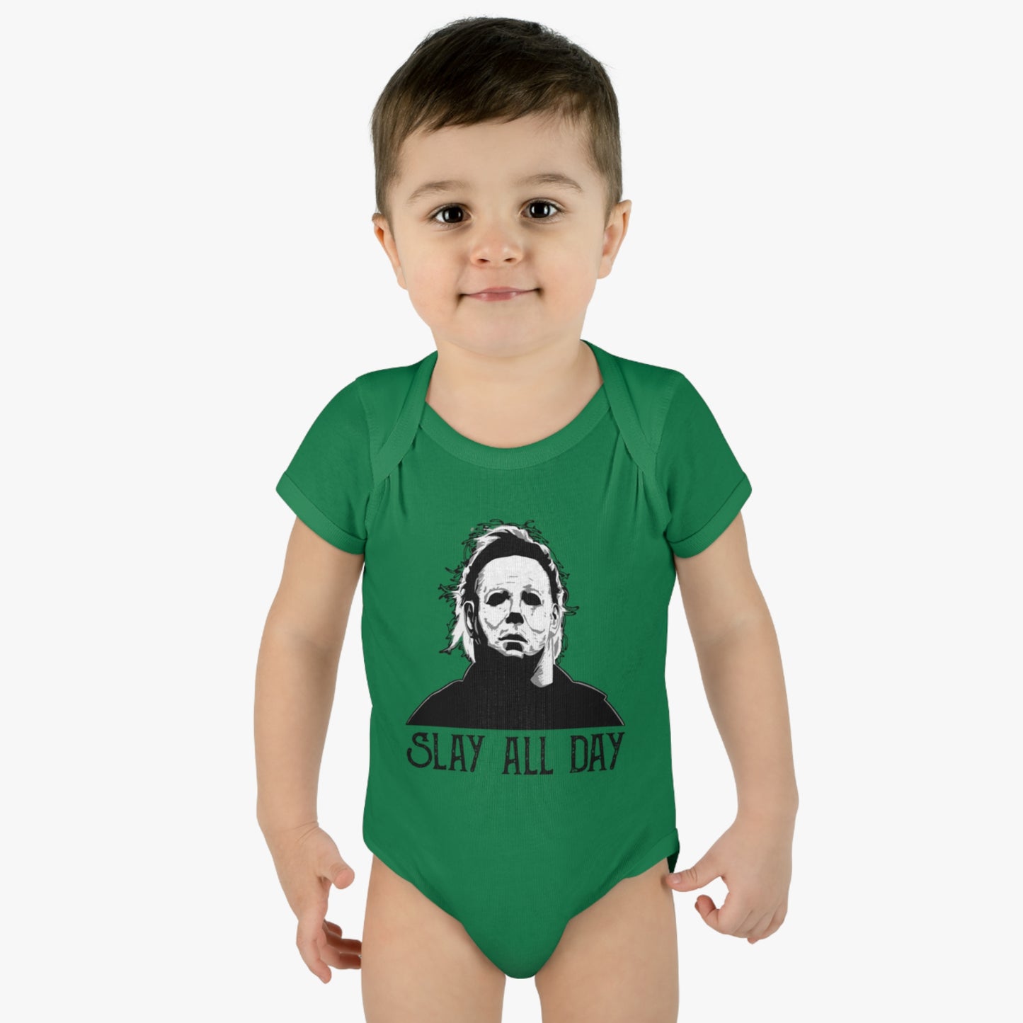 Slay All Day MM - Infant Baby Rib Bodysuit