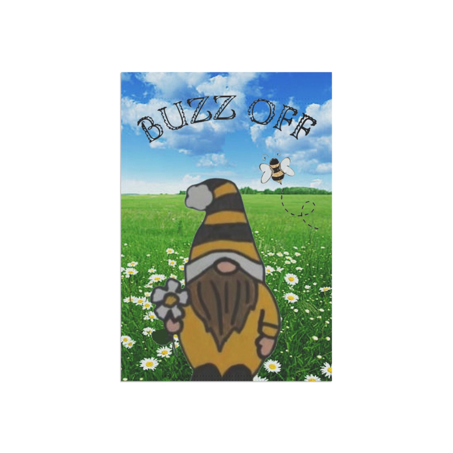 Buzz Off 1 - Garden & House Banner