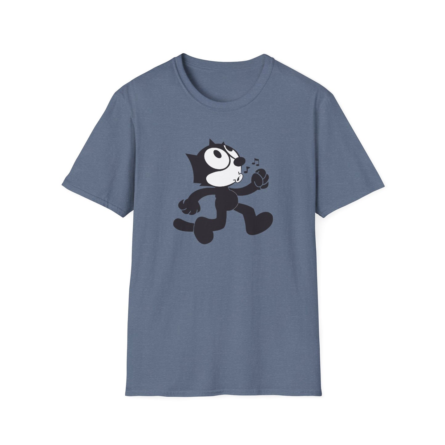 Vintage Felix the Cat Unisex Softstyle T-Shirt - Retro Music Vibe