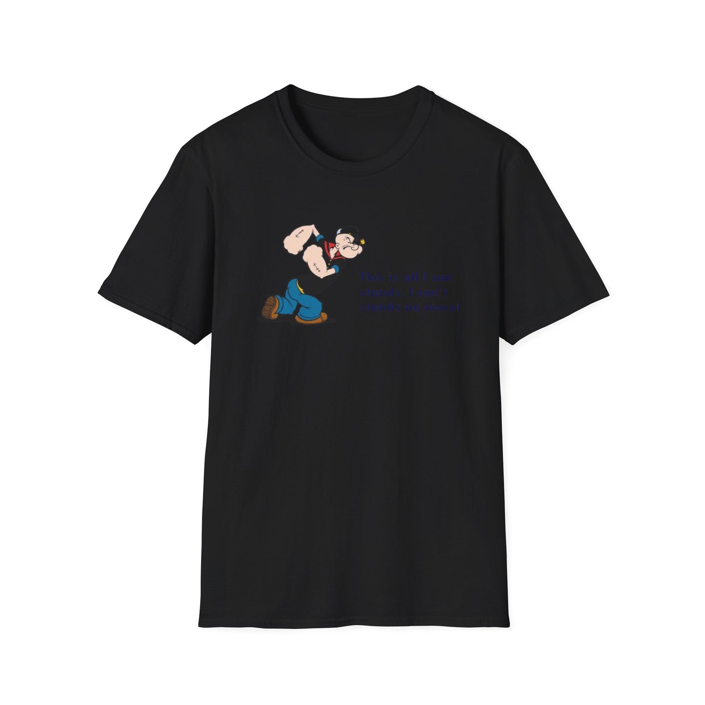 Popeye - Unisex Softstyle T-Shirt | Comfortable Everyday Wear | Perfect for Casual Outings