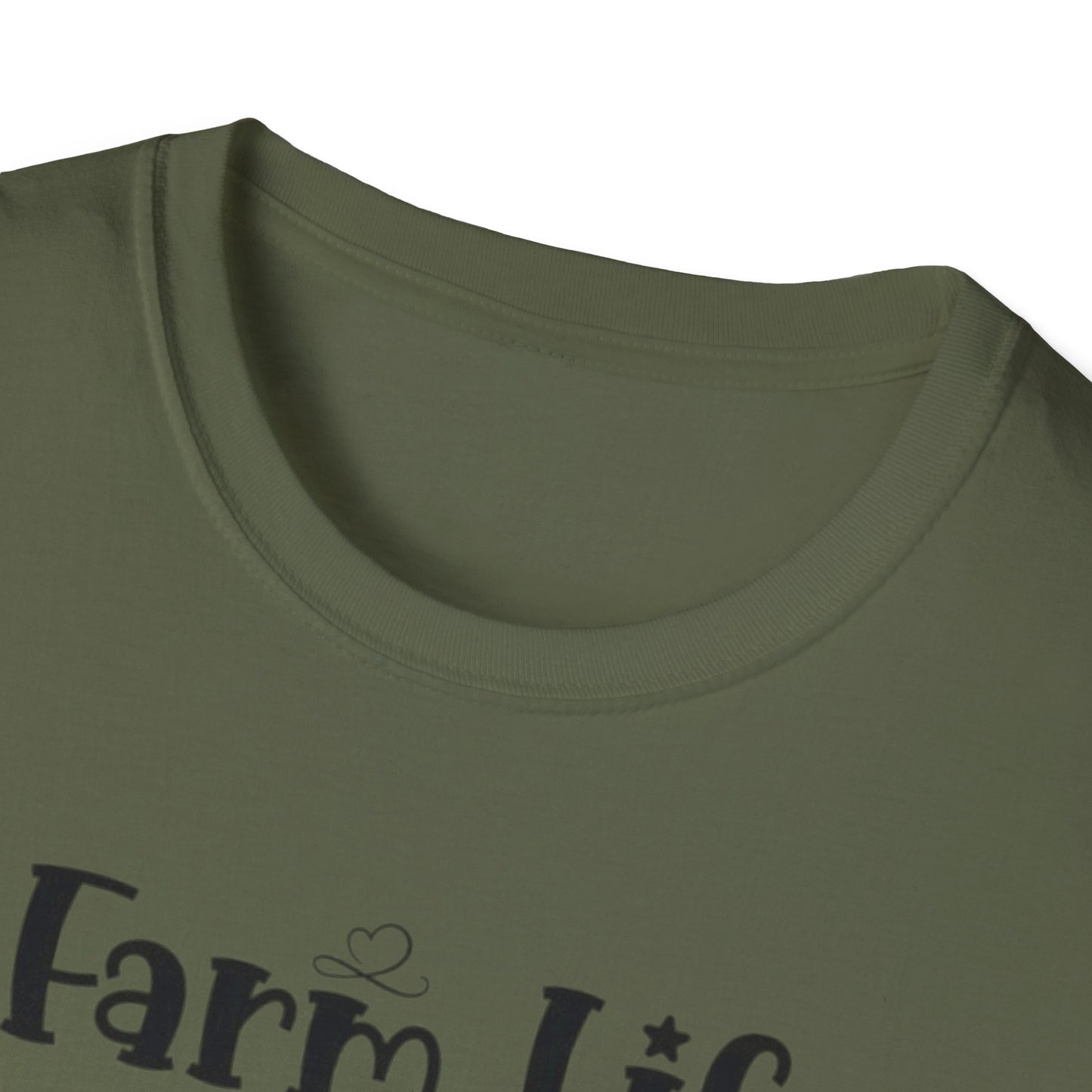 Farm Life is the Best Life WDF - Unisex Softstyle T-Shirt