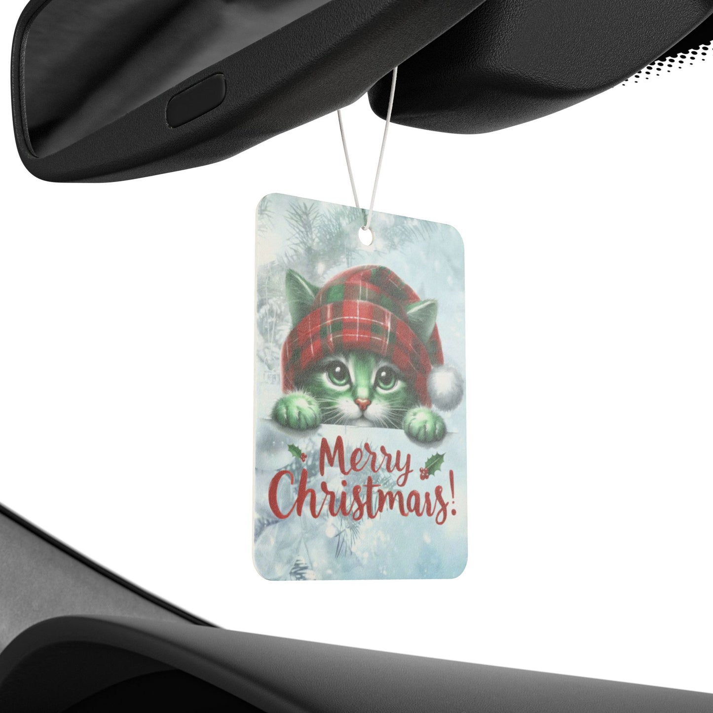 Merry Christmas Kitty - Car Air Freshener