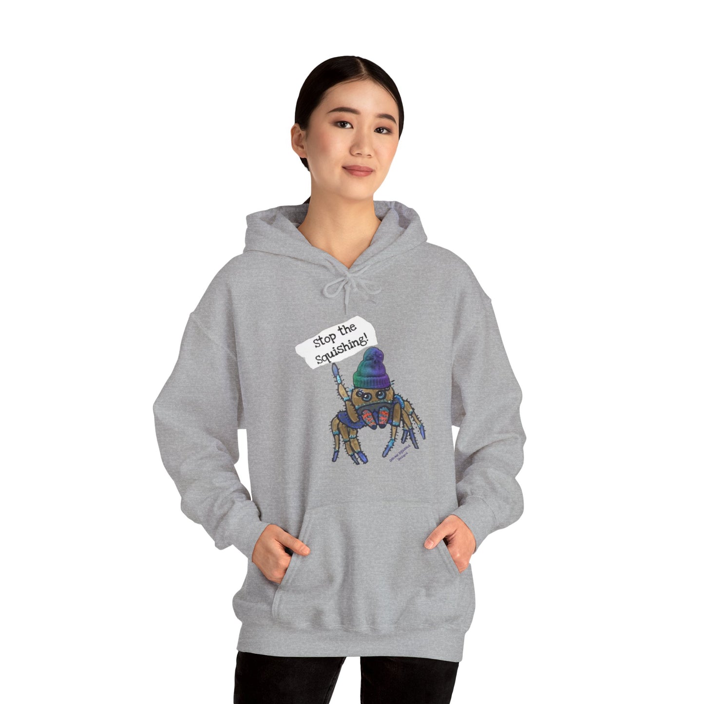 DSD Stop the Squishing - Unisex Heavy Blend™ Hooded Sweatshirt