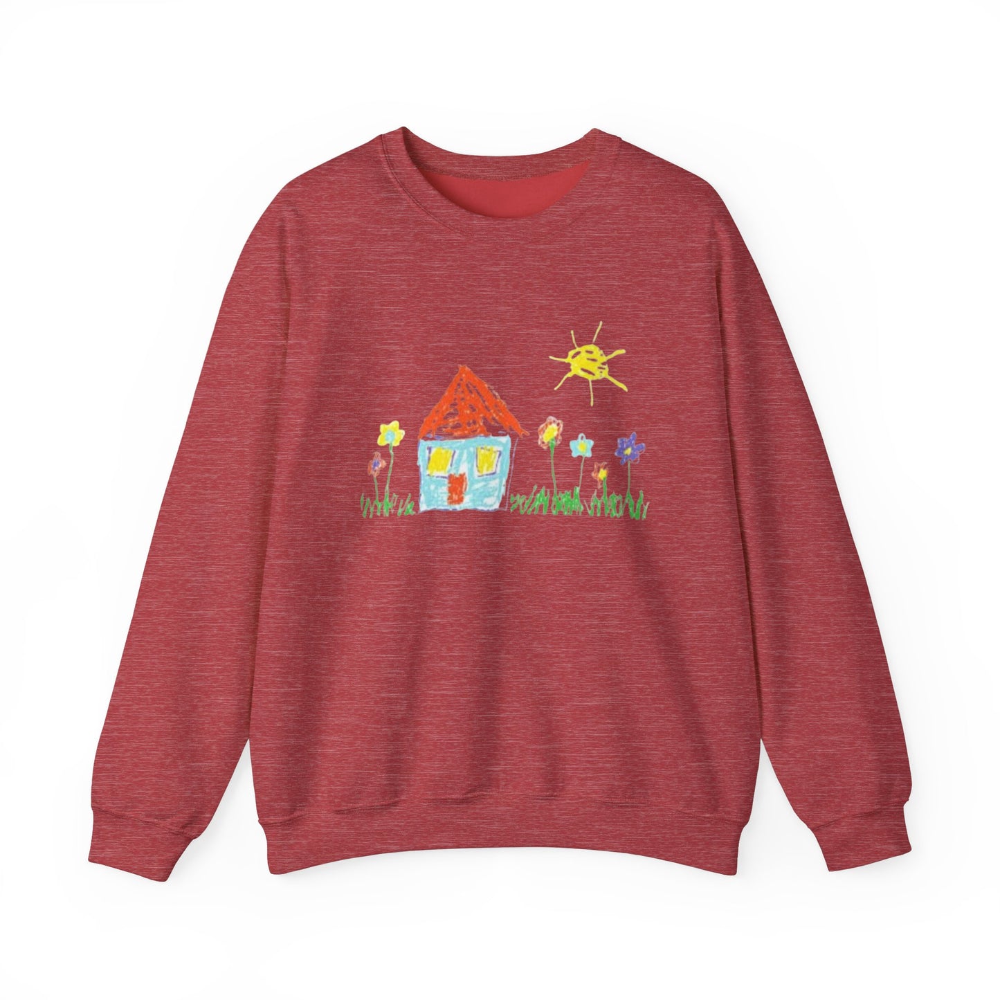 Your Child’s Art on a Shirt - Unisex Heavy Blend™ Crewneck Sweatshirt