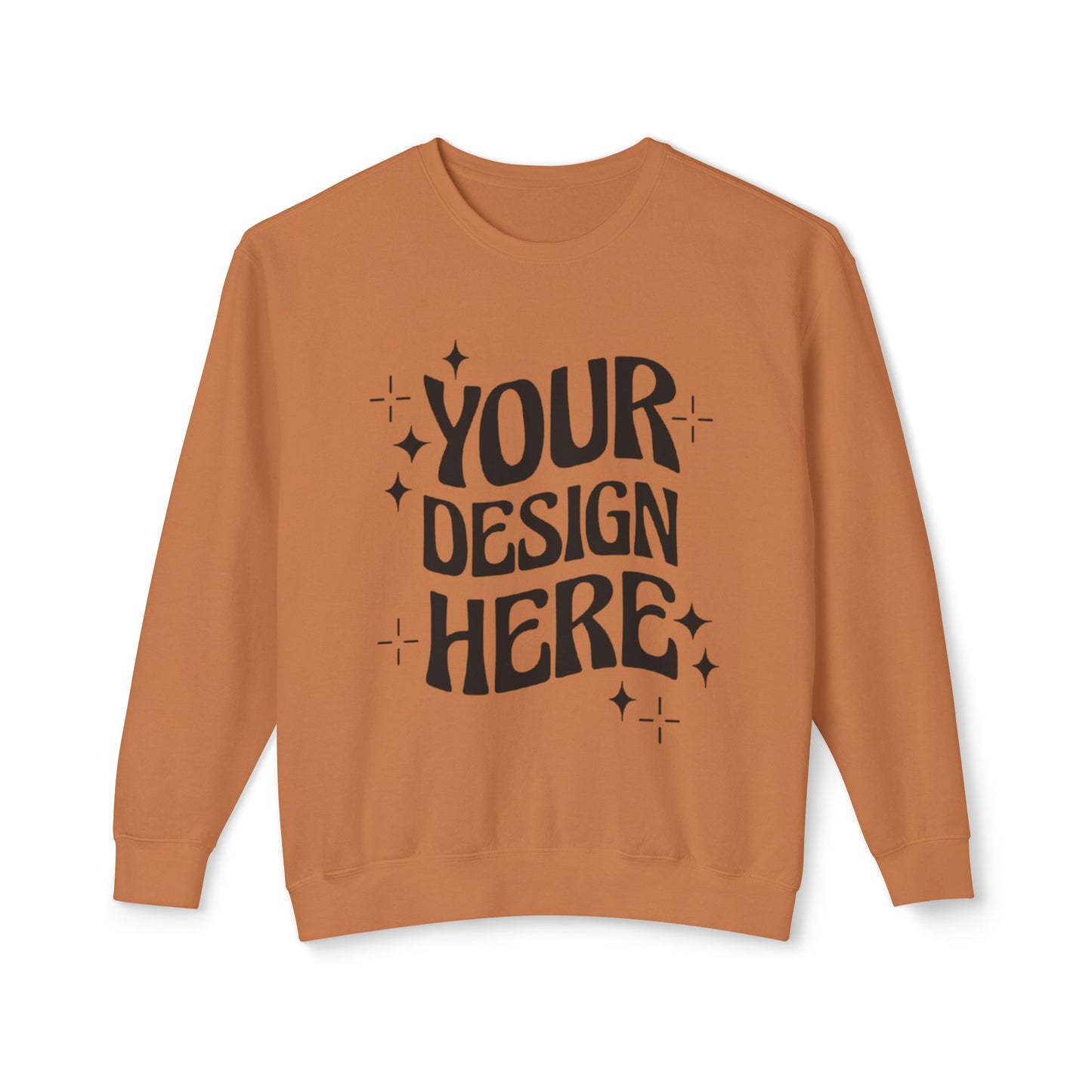 Custom - Unisex Lightweight Crewneck Sweatshirt