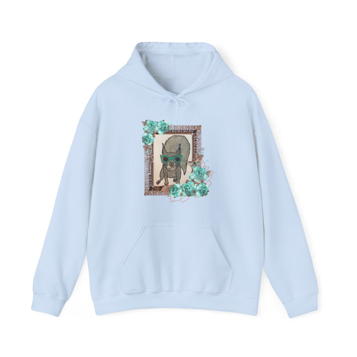 Portrait of a Squirrel - Unisex Heavy Blend™ Hooded Sweatshirt