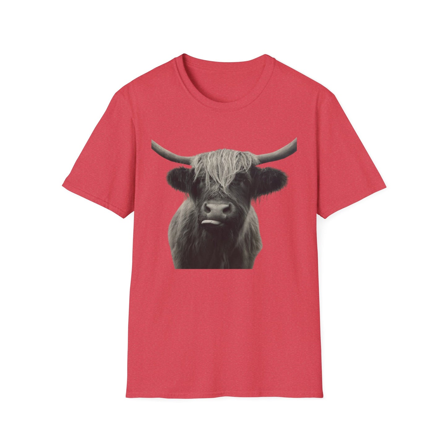 Just a Highland Cow - Unisex Softstyle T-Shirt