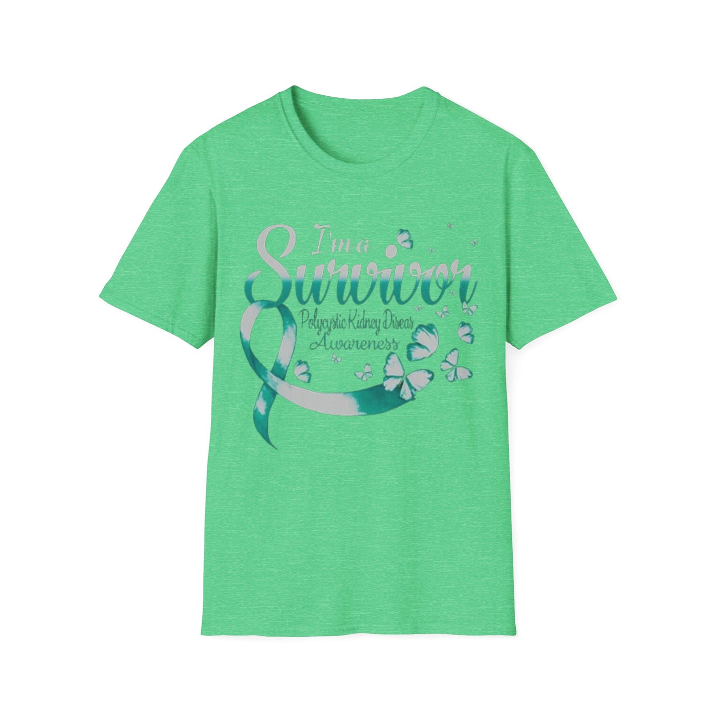 I’m a survivor PKD Awareness - Unisex Softstyle T-Shirt