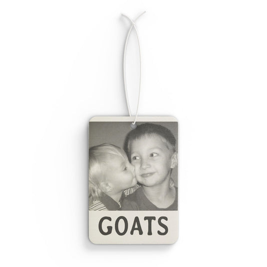 Baby Goats (Lauren and Kameron) - Custom Car Air Freshener