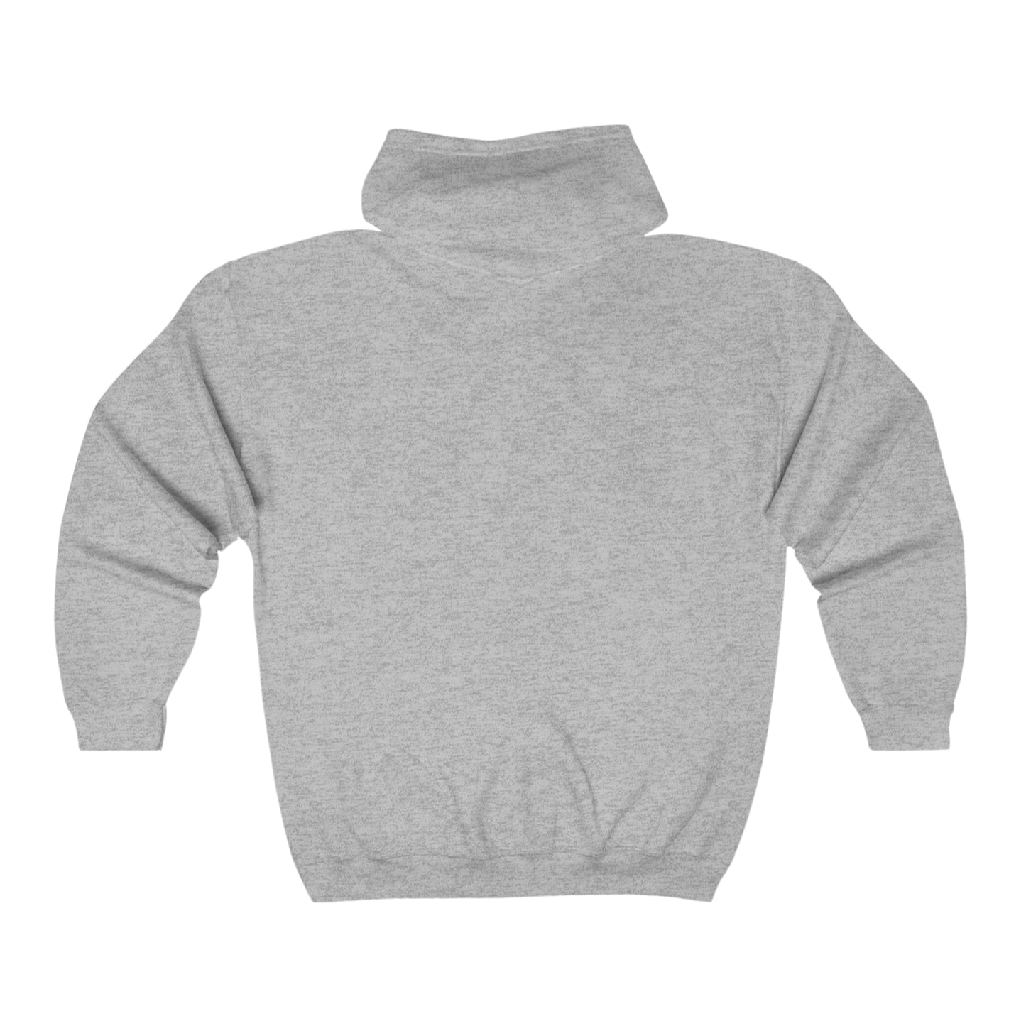 Custom or Any design on site (one side only either front or back) - Unisex Heavy Blend™ Full Zip Hooded Sweatshirt