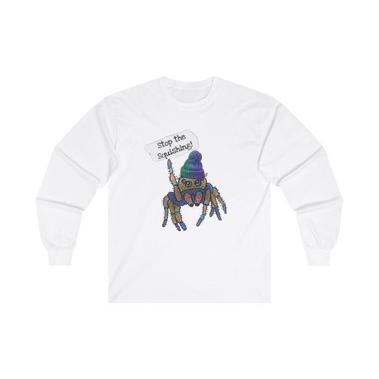 Stop The Squishing - Unisex Ultra Cotton Long Sleeve Tee