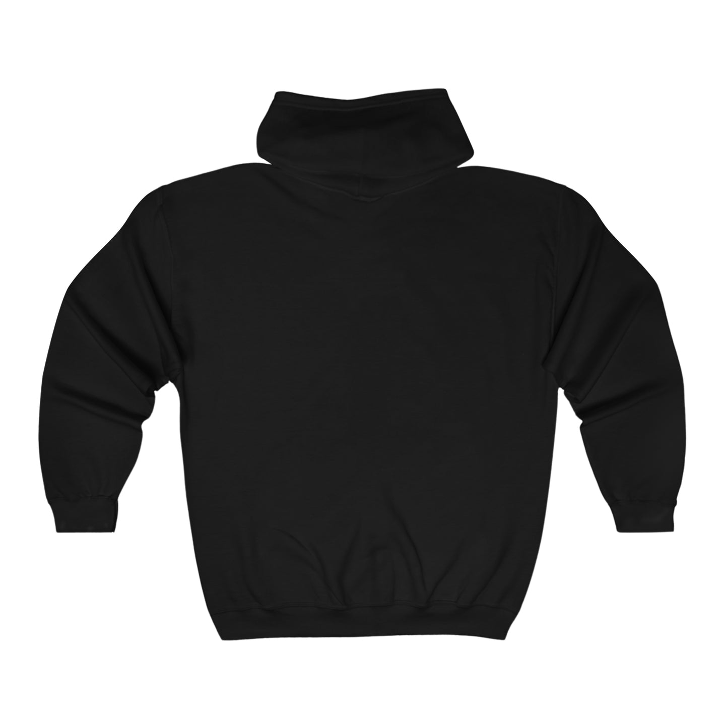 Custom or Any design on site (one side only either front or back) - Unisex Heavy Blend™ Full Zip Hooded Sweatshirt