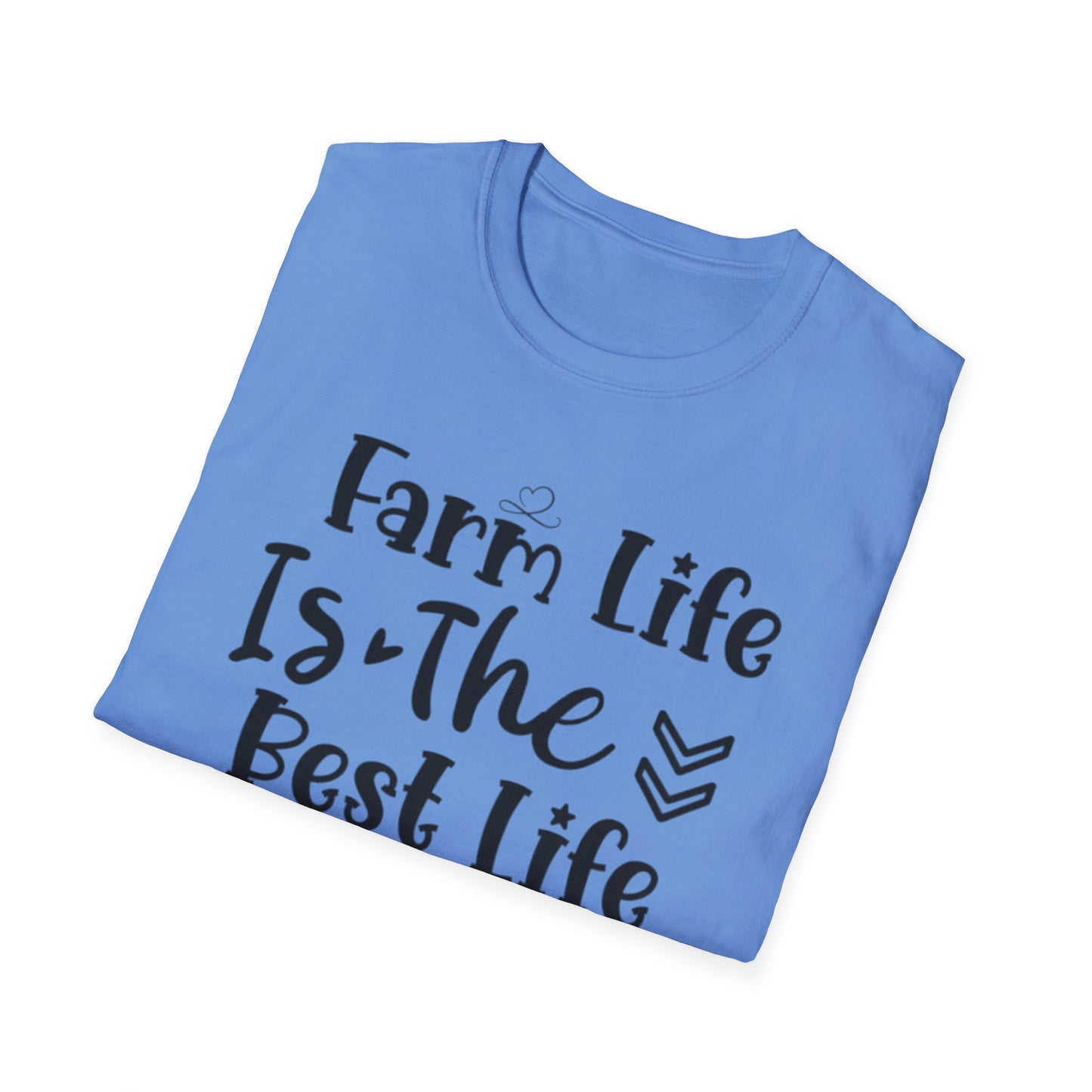 Farm Life is the Best Life GCF - Unisex Softstyle T-Shirt