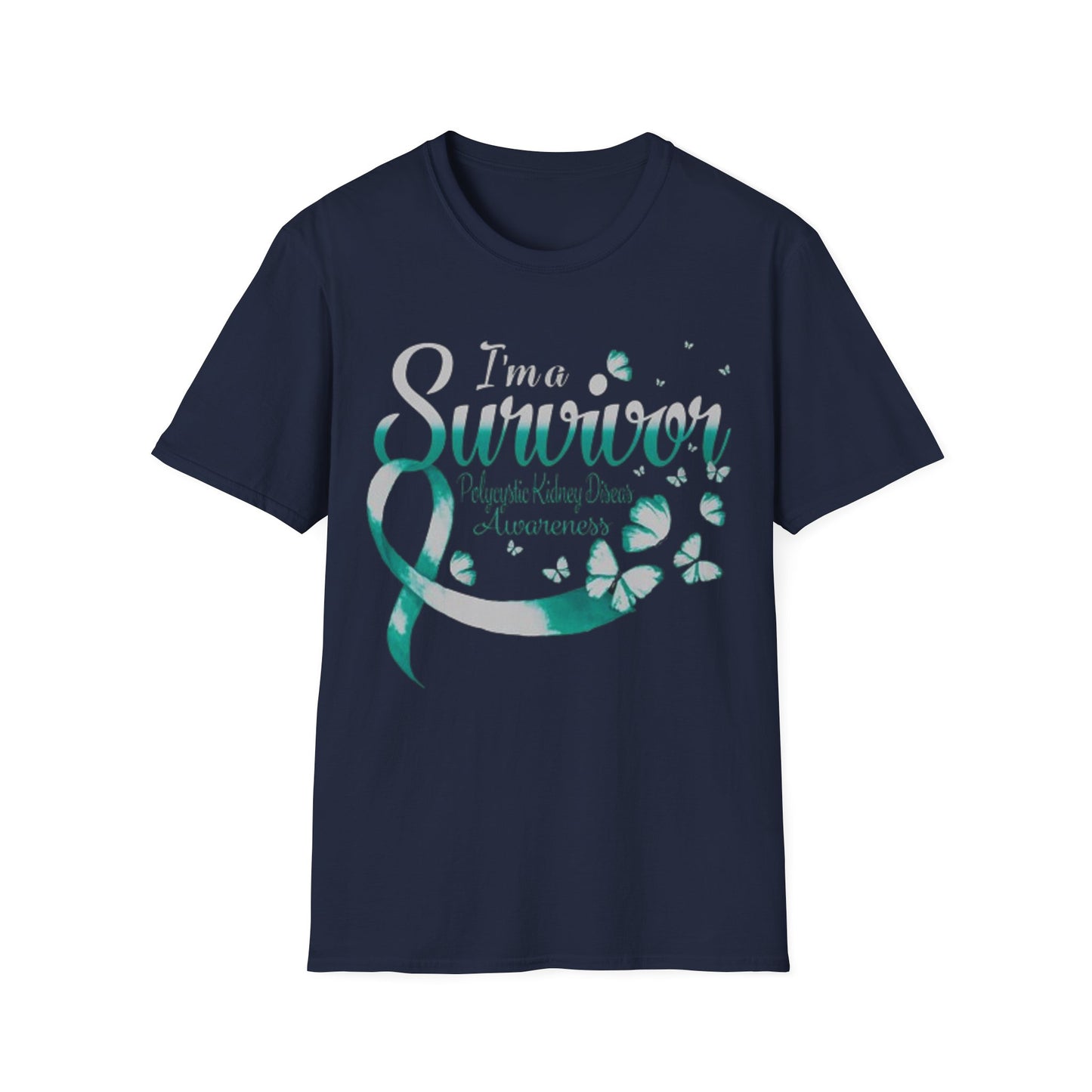 I’m a survivor PKD Awareness - Unisex Softstyle T-Shirt