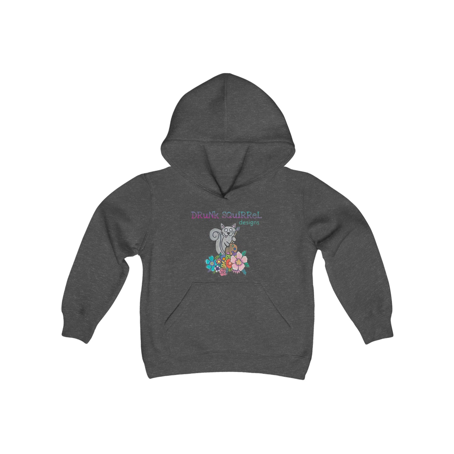 Squirrel - Youth Heavy Blend Hooded Sweatshirt