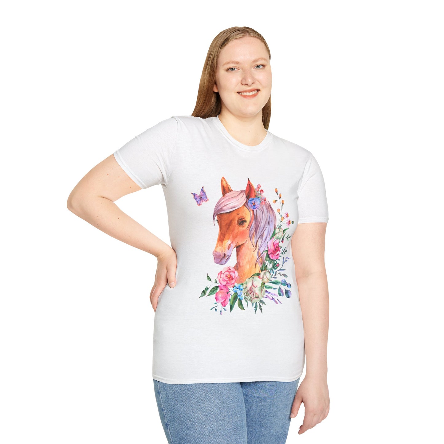 Horse - Unisex Softstyle T-Shirt