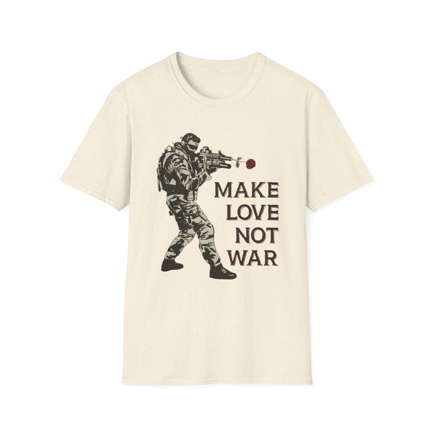 Make Love Not War - Unisex Softstyle T-Shirt