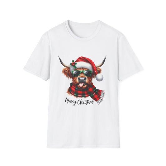 Mooey Christmas - Unisex Softstyle T-Shirt