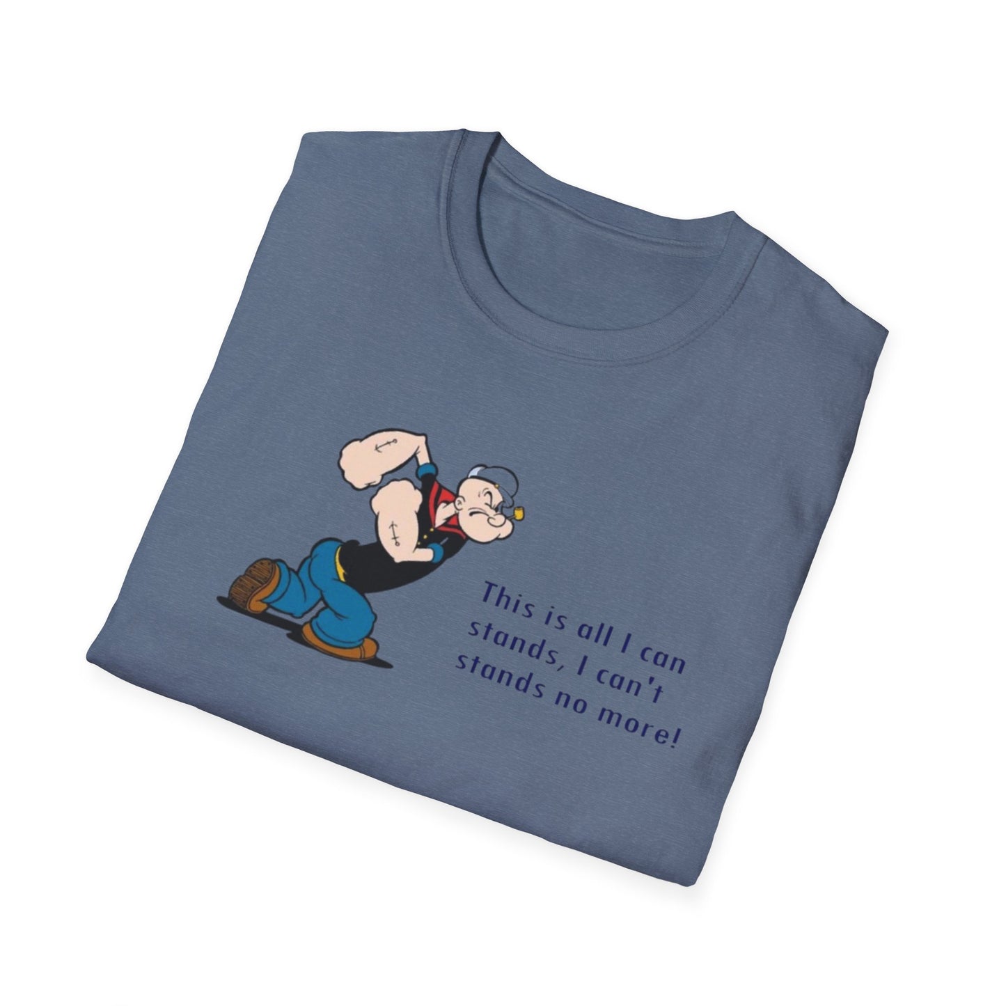 Popeye - Unisex Softstyle T-Shirt | Comfortable Everyday Wear | Perfect for Casual Outings