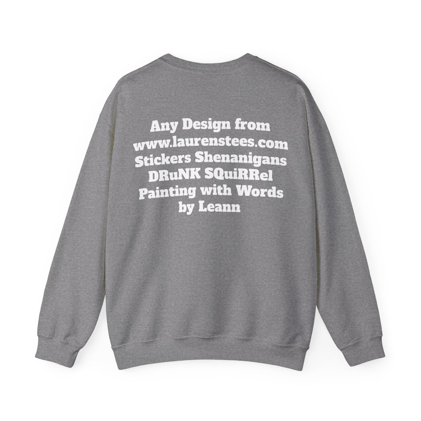 Custom or Any design on site FRONT & BACK DESIGNS - Unisex Heavy Blend™ Crewneck Sweatshirt