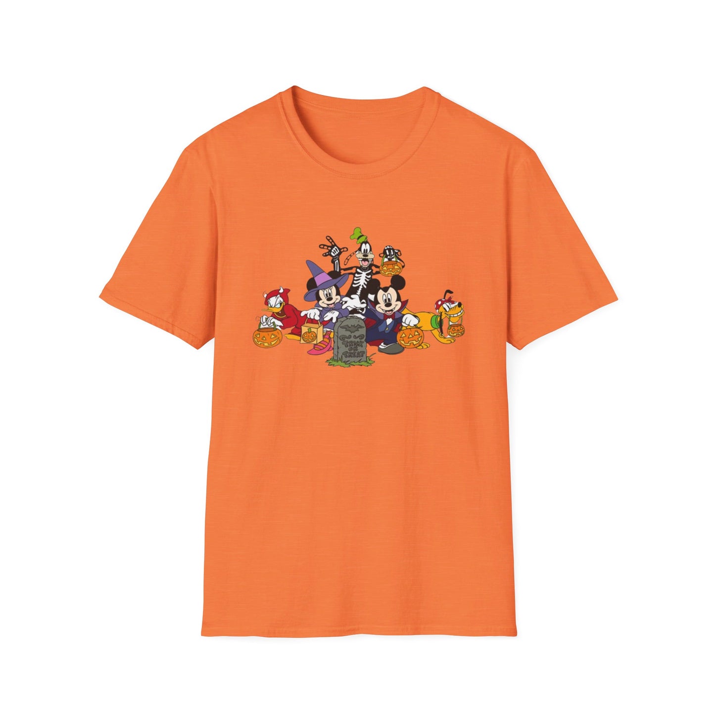 Mickey Trick or Treat - Unisex Softstyle T-Shirt