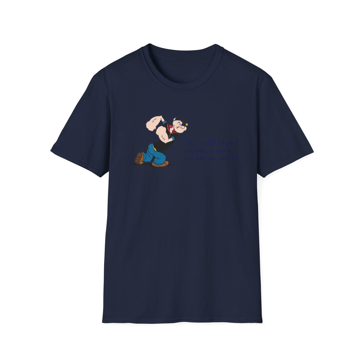 Popeye - Unisex Softstyle T-Shirt | Comfortable Everyday Wear | Perfect for Casual Outings