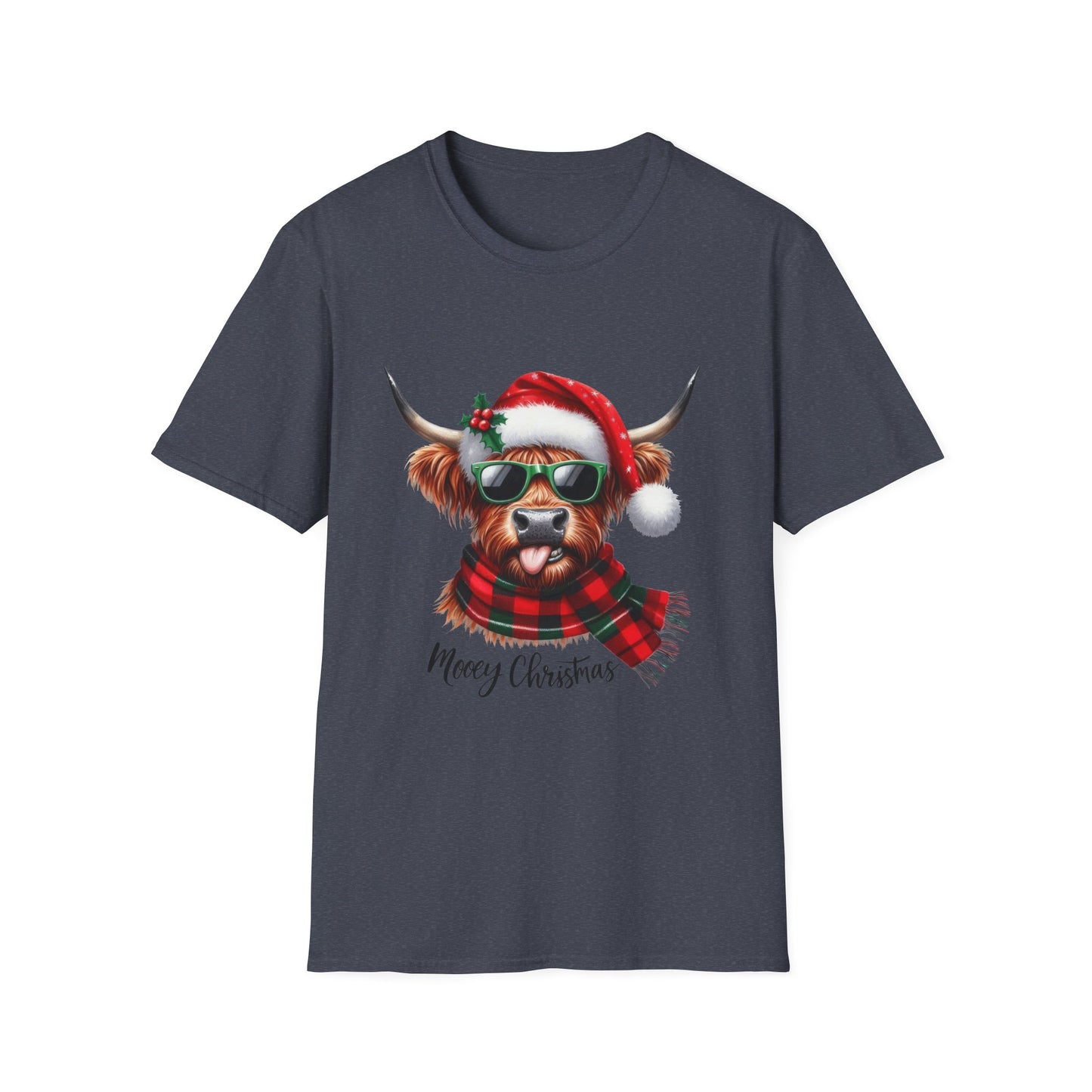 Mooey Christmas - Unisex Softstyle T-Shirt