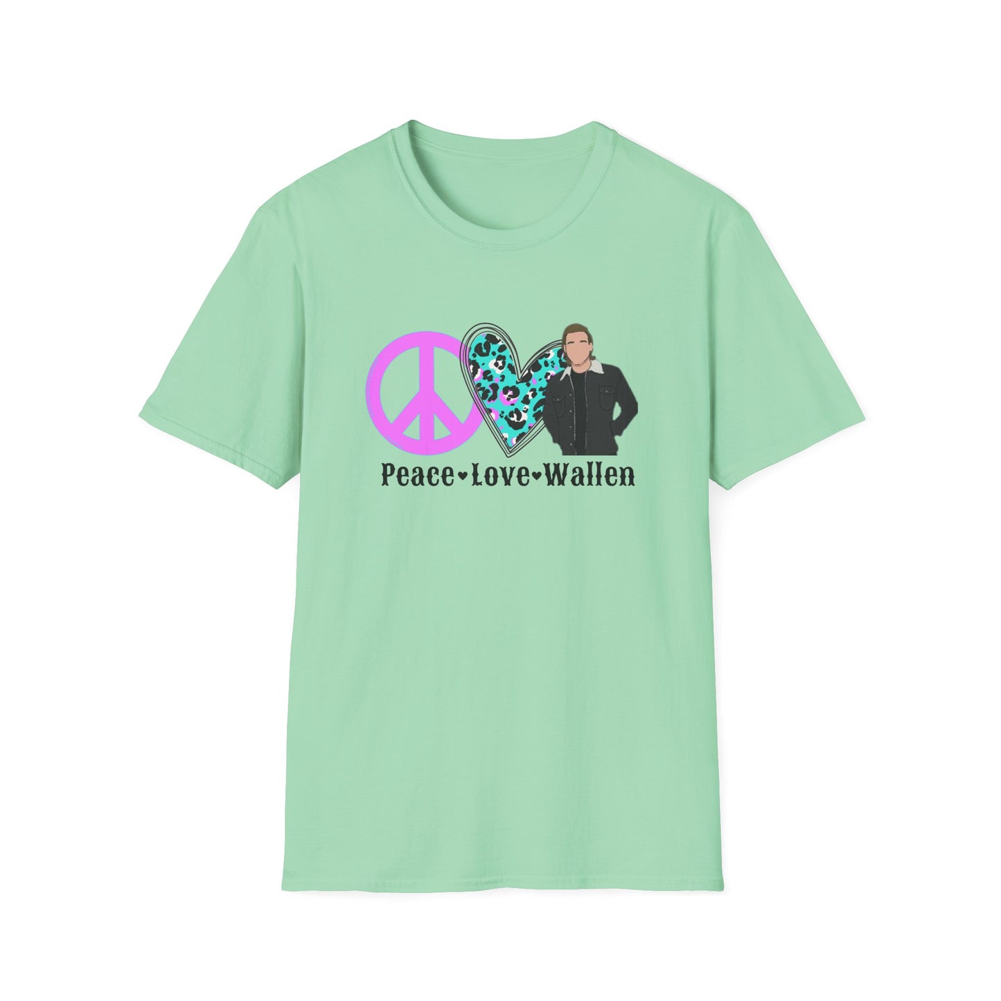 Peace Love Wallen - Unisex Softstyle T-Shirt