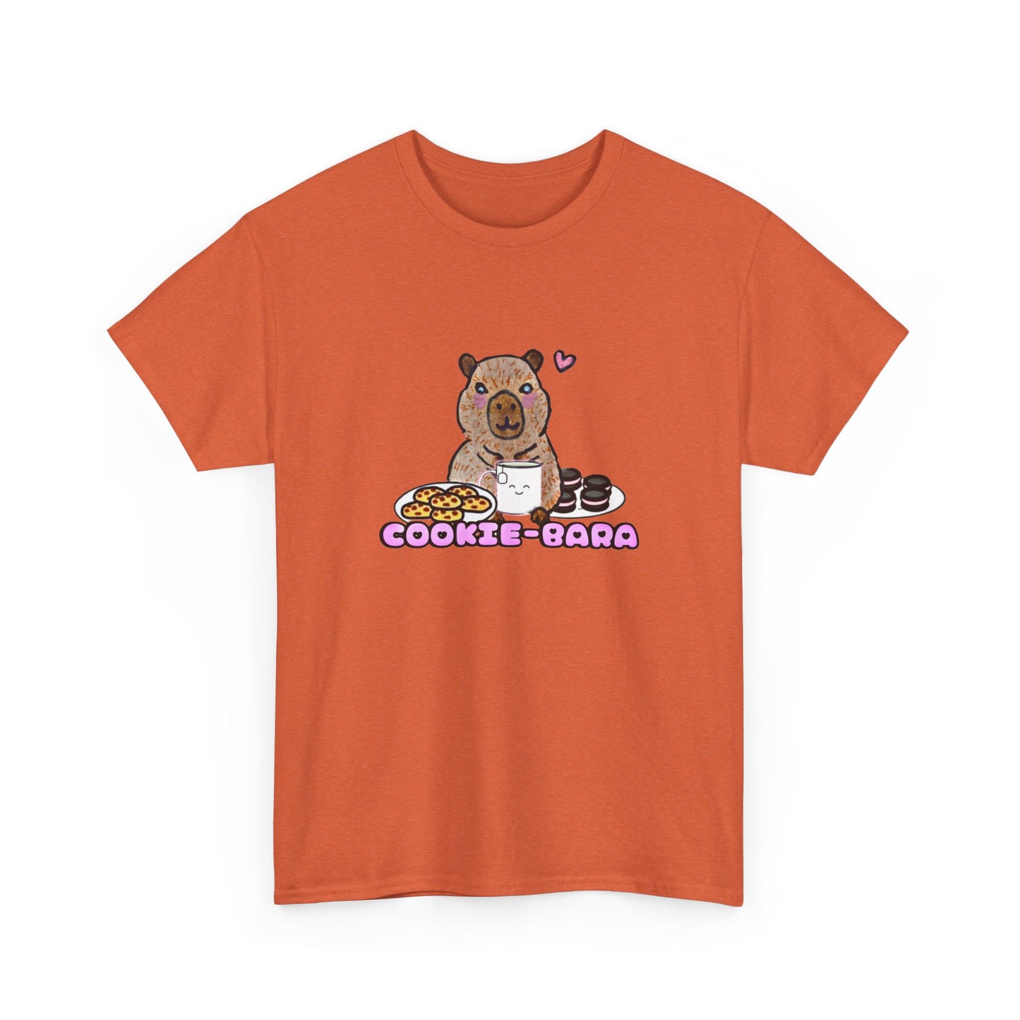 Cookie-bara unisex Heavy Cotton Tee - Sweet Treats T-Shirt