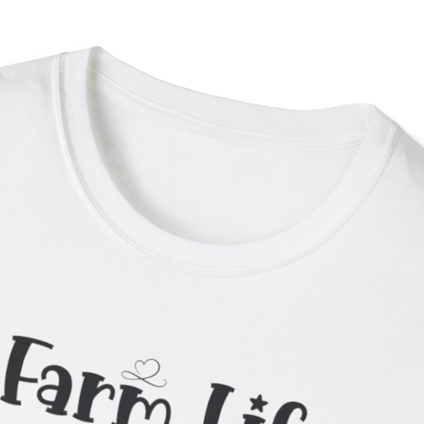 Farm Life is the Best Life WDF - Unisex Softstyle T-Shirt