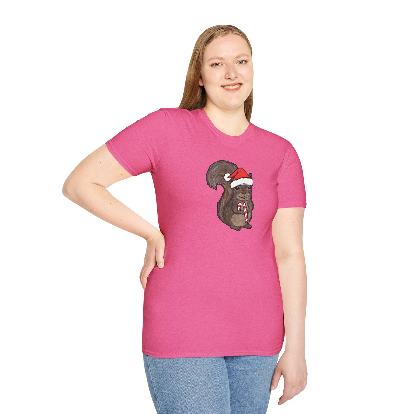 Drunk Squirrel - Unisex Softstyle T-Shirt