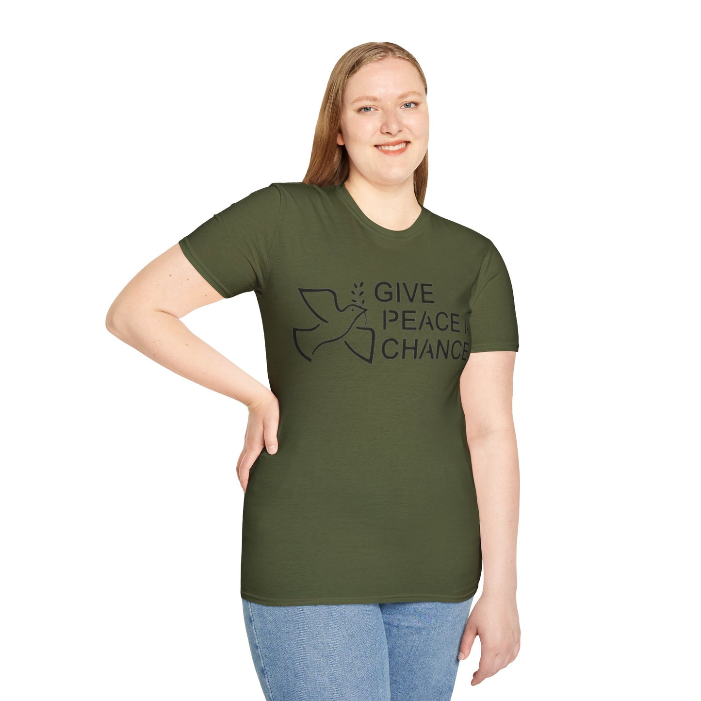 Give Peace A Chance - Unisex Softstyle T-Shirt