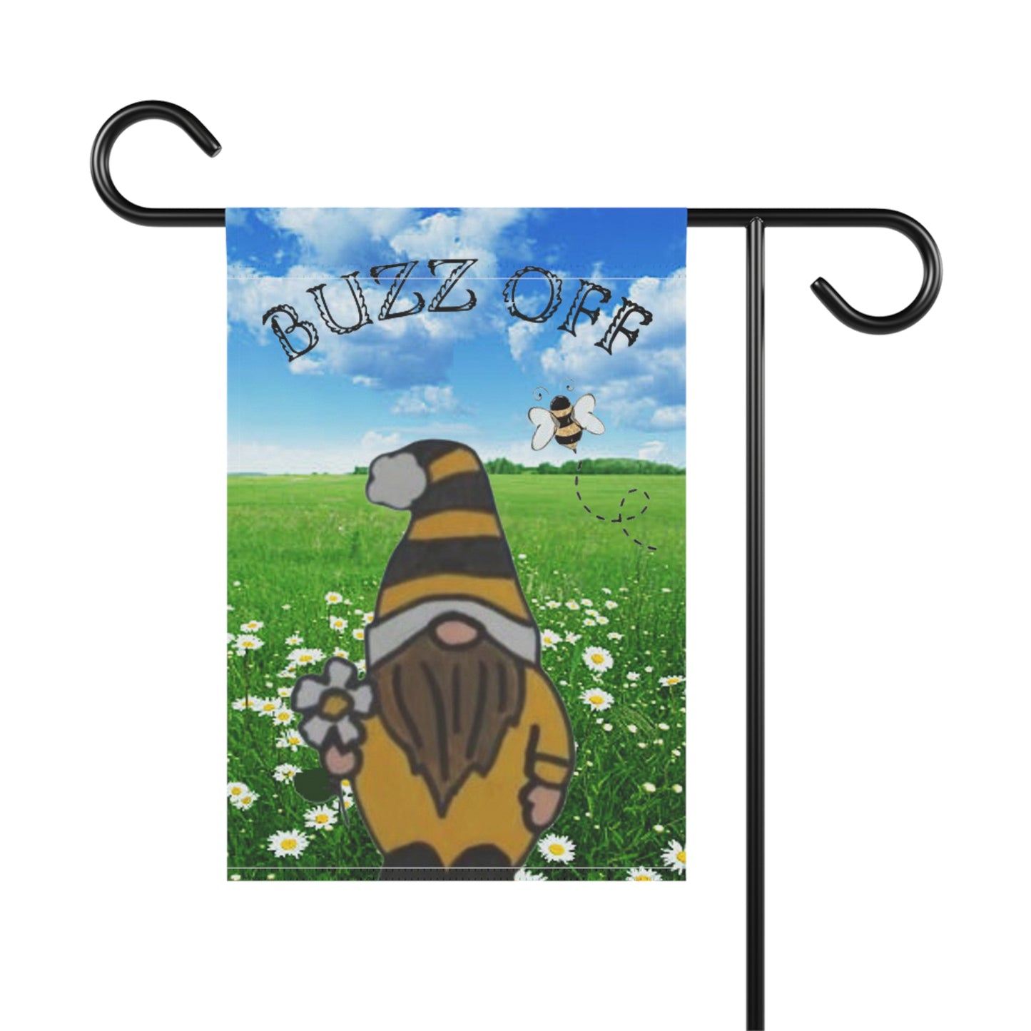 Buzz Off 1 - Garden & House Banner