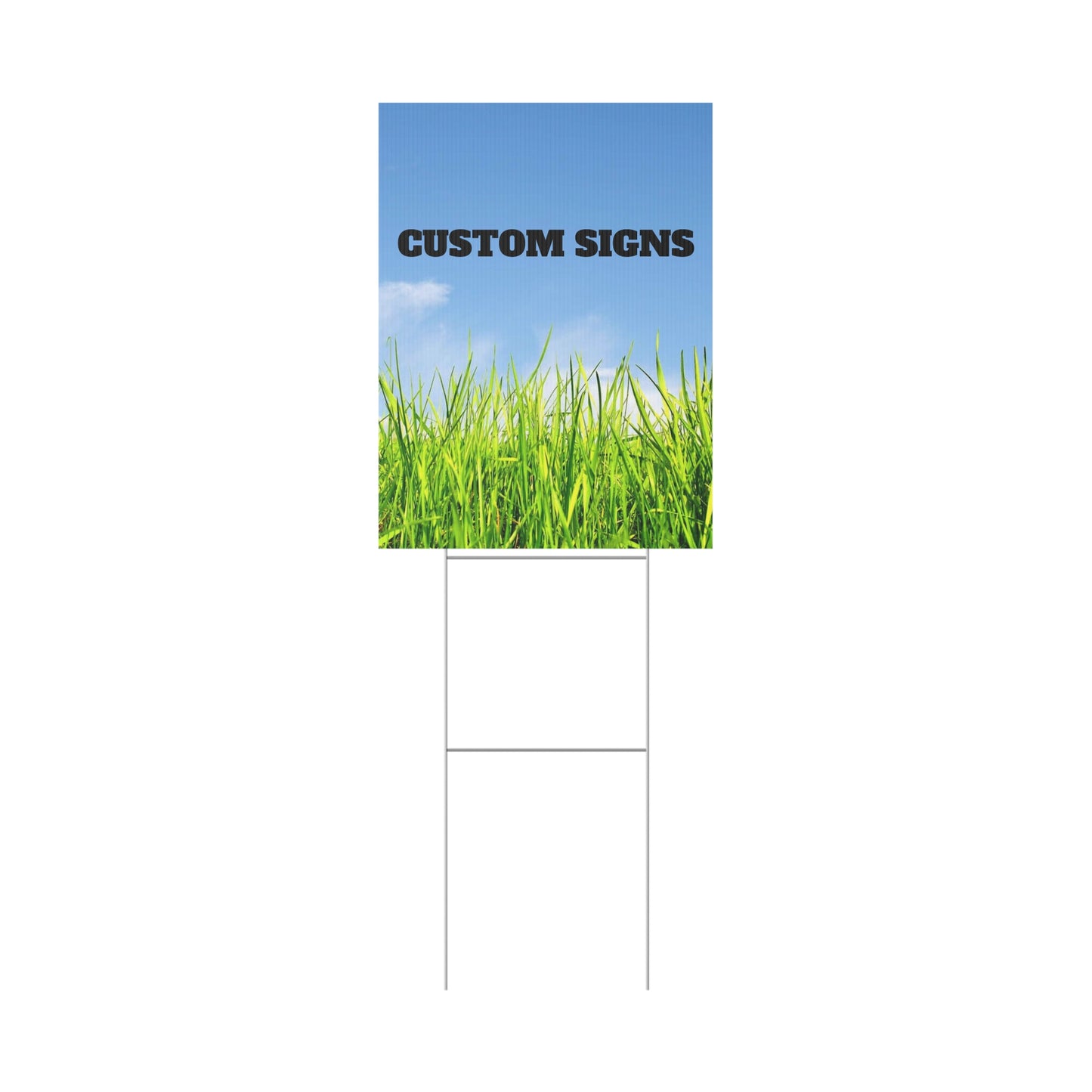 Custom - Plastic Yard Sign