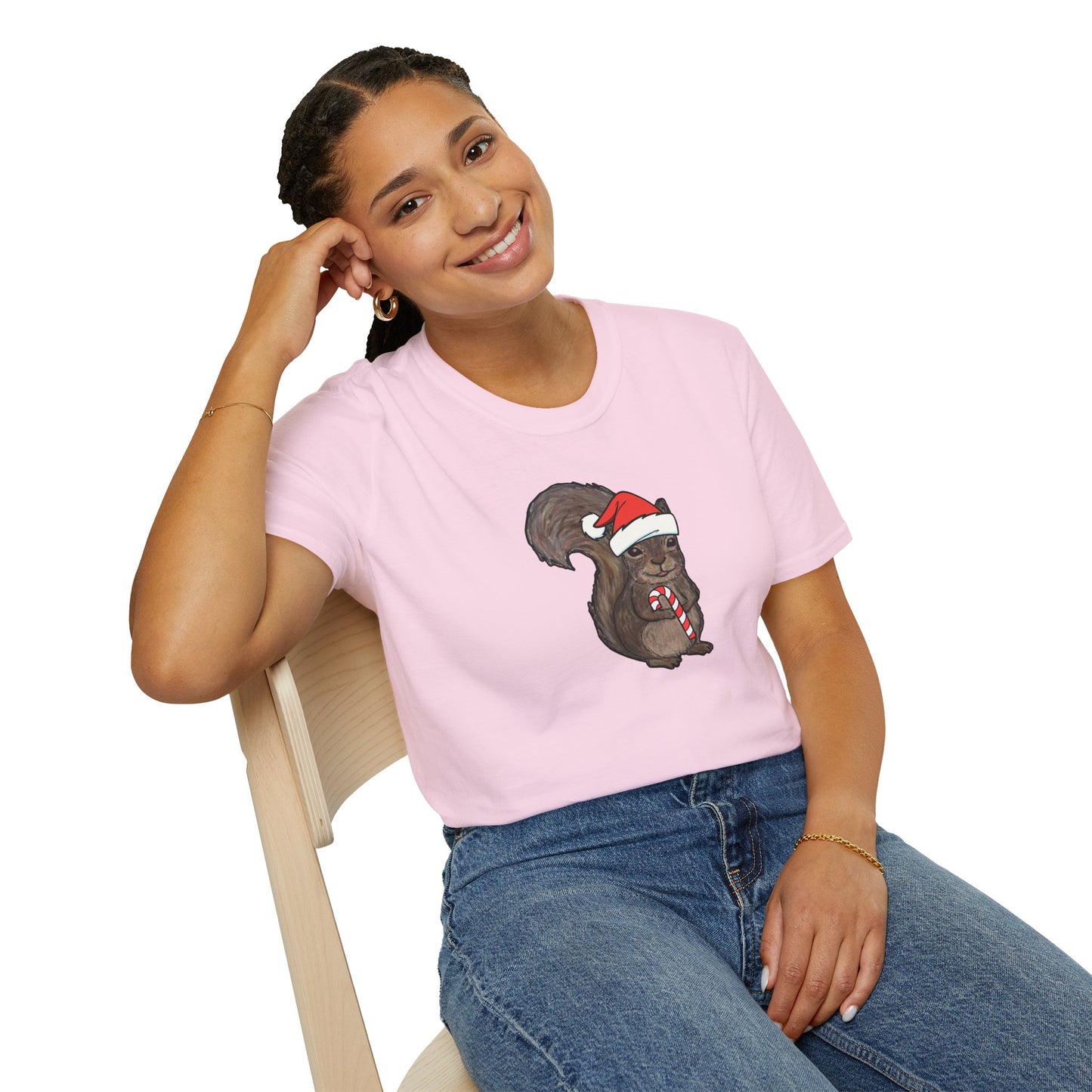 Drunk Squirrel - Unisex Softstyle T-Shirt