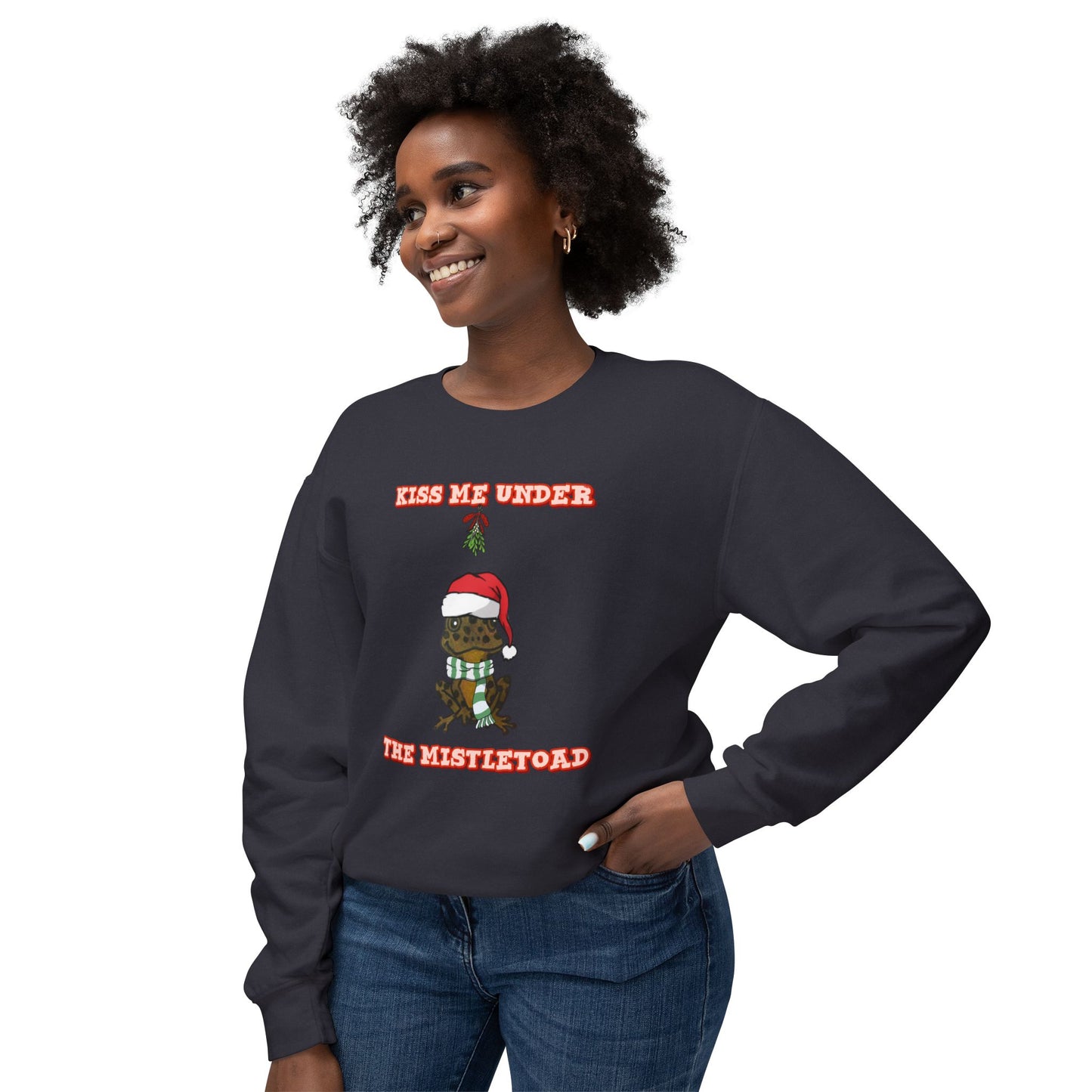 MistleToad - Unisex Lightweight Crewneck Sweatshirt