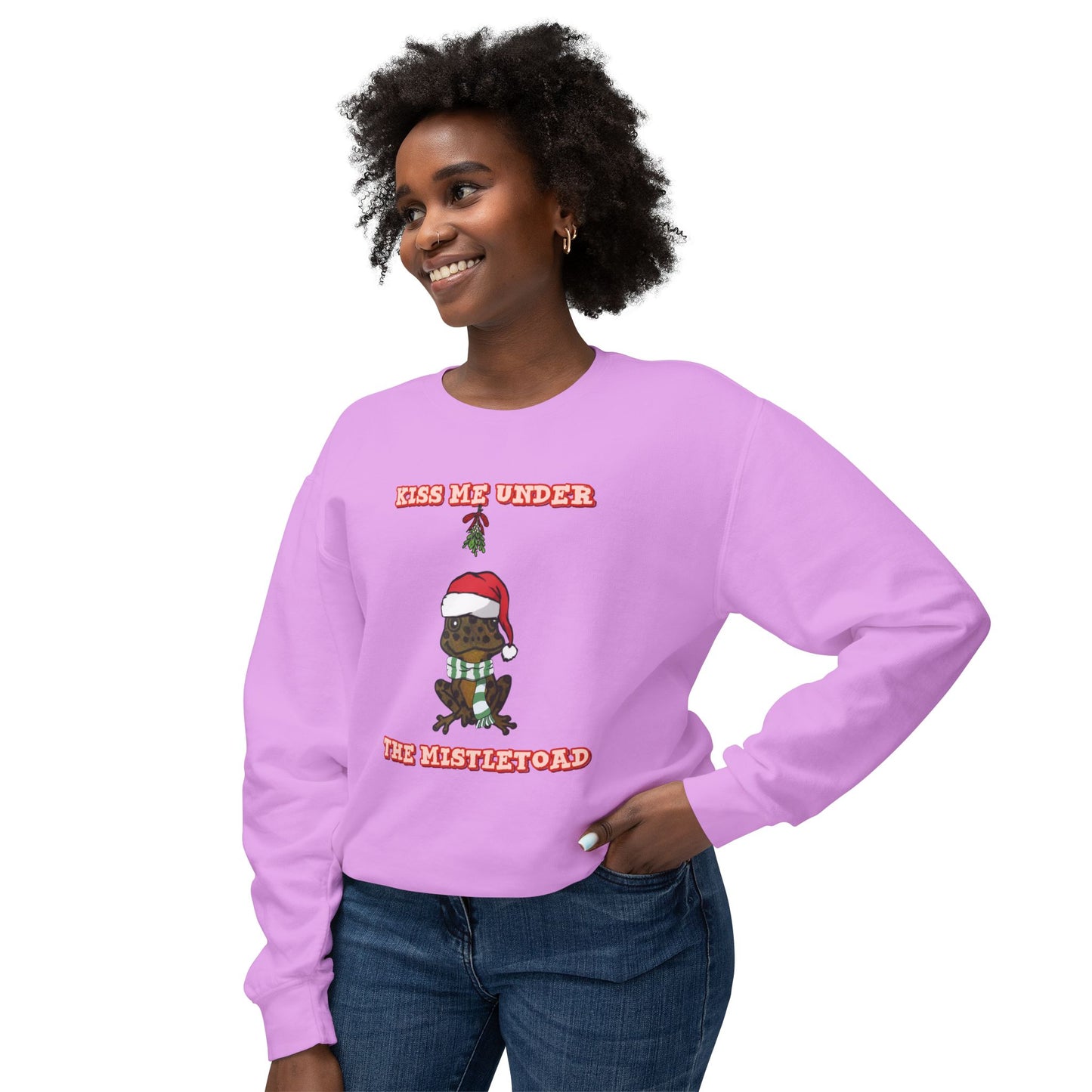 MistleToad - Unisex Lightweight Crewneck Sweatshirt