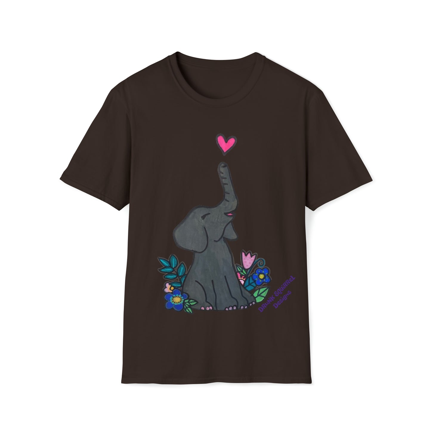 Elephant - Unisex Softstyle T-Shirt