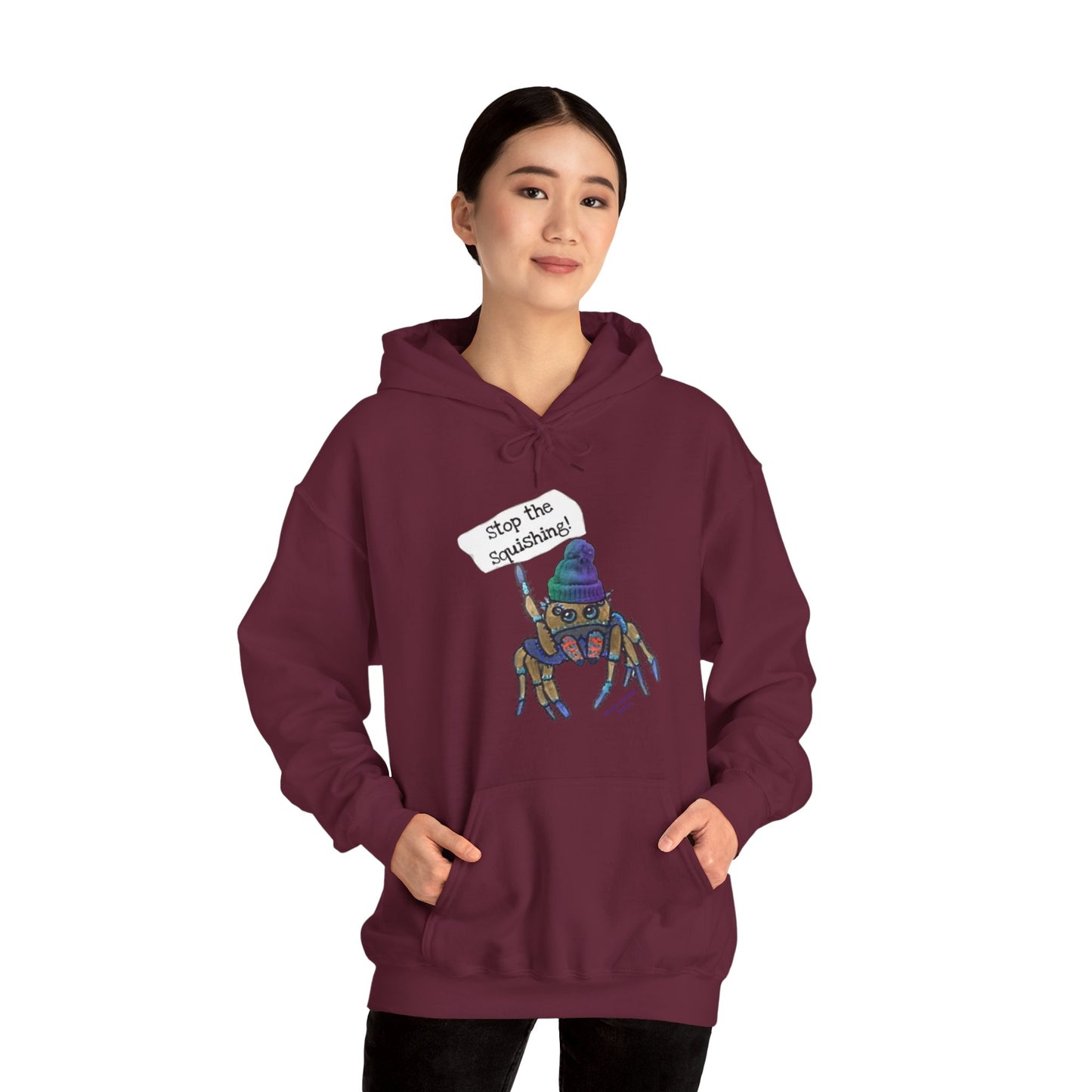 DSD Stop the Squishing - Unisex Heavy Blend™ Hooded Sweatshirt