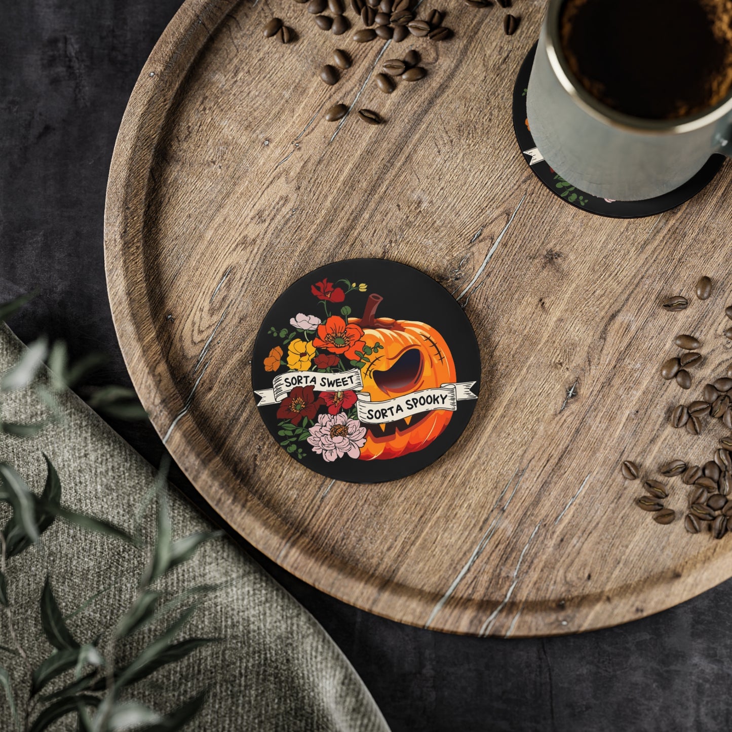 Sorta Sweet Sorta Spooky - Coasters