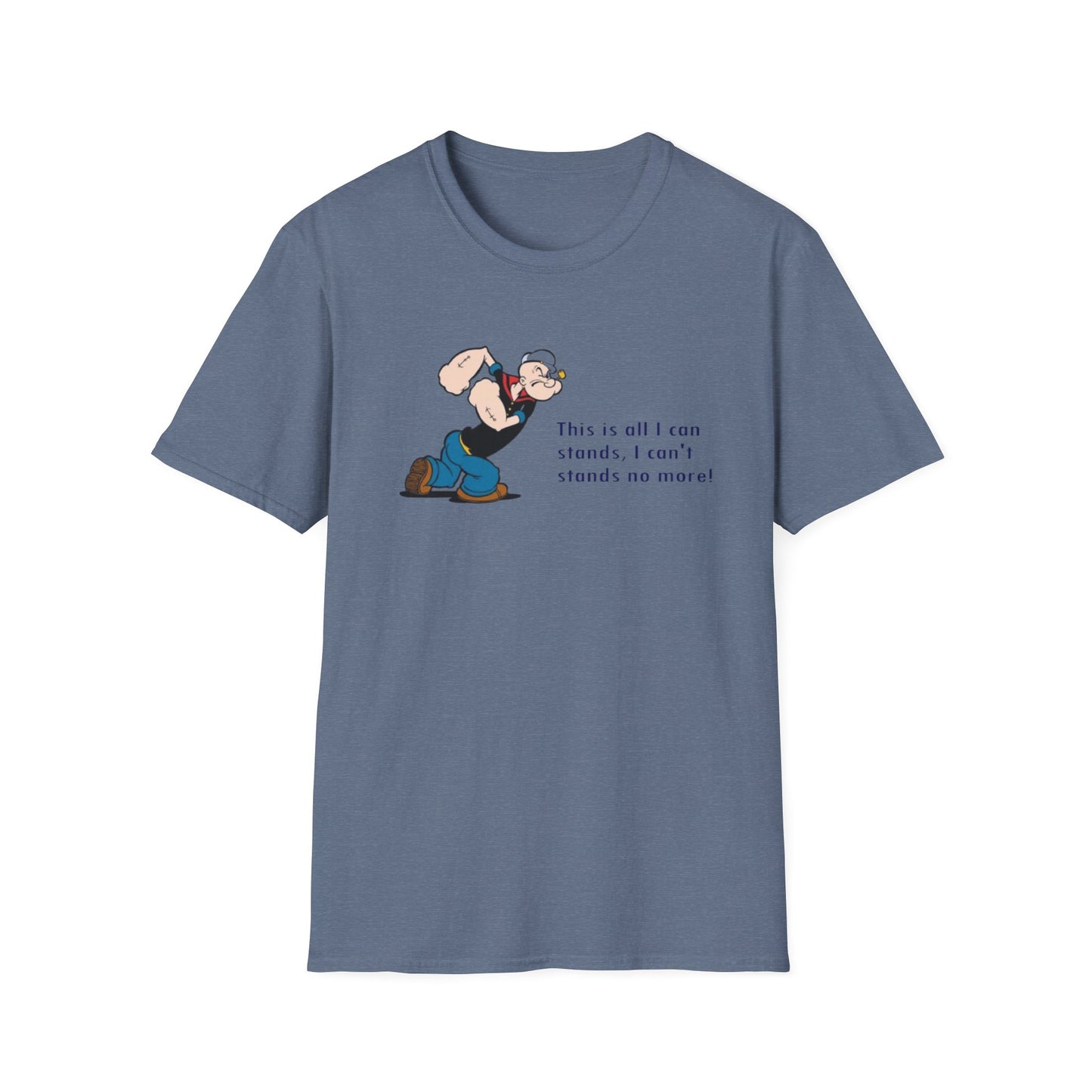 Popeye - Unisex Softstyle T-Shirt | Comfortable Everyday Wear | Perfect for Casual Outings