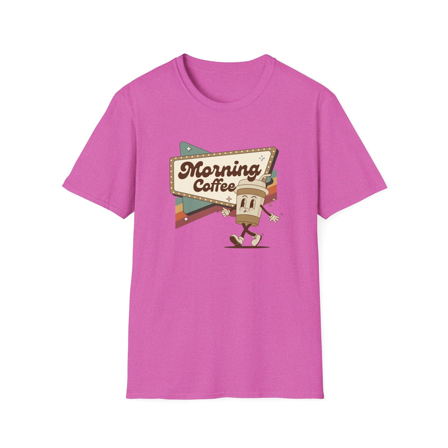 Morning Coffee - Unisex Softstyle T-Shirt