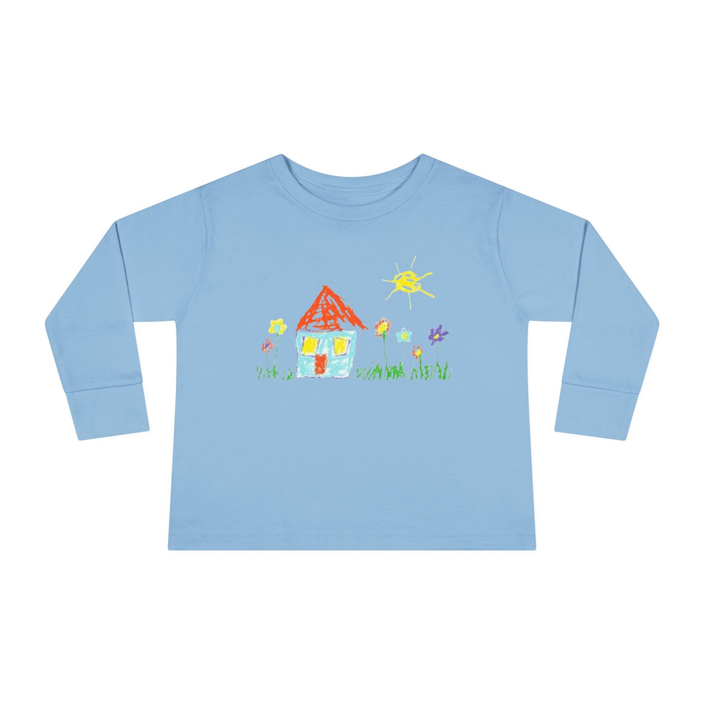 Your Child’s Art on a Shirt - Toddler Long Sleeve Tee