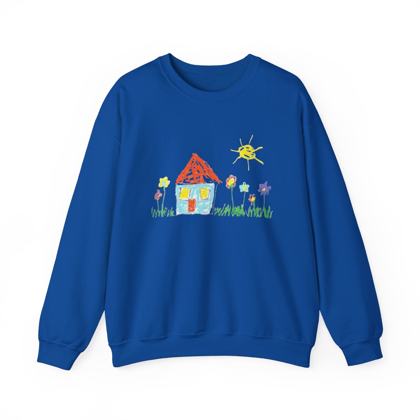 Your Child’s Art on a Shirt - Unisex Heavy Blend™ Crewneck Sweatshirt