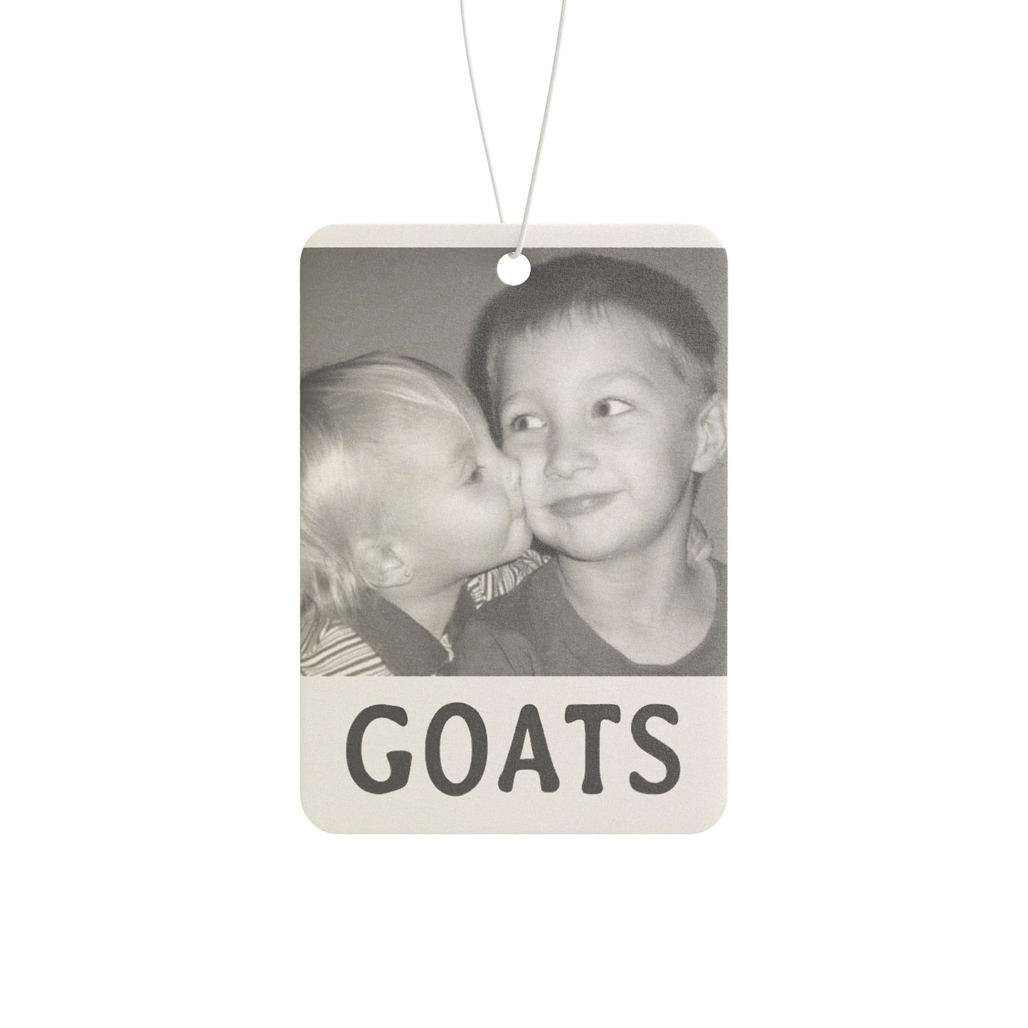 Baby Goats (Lauren and Kameron) - Custom Car Air Freshener