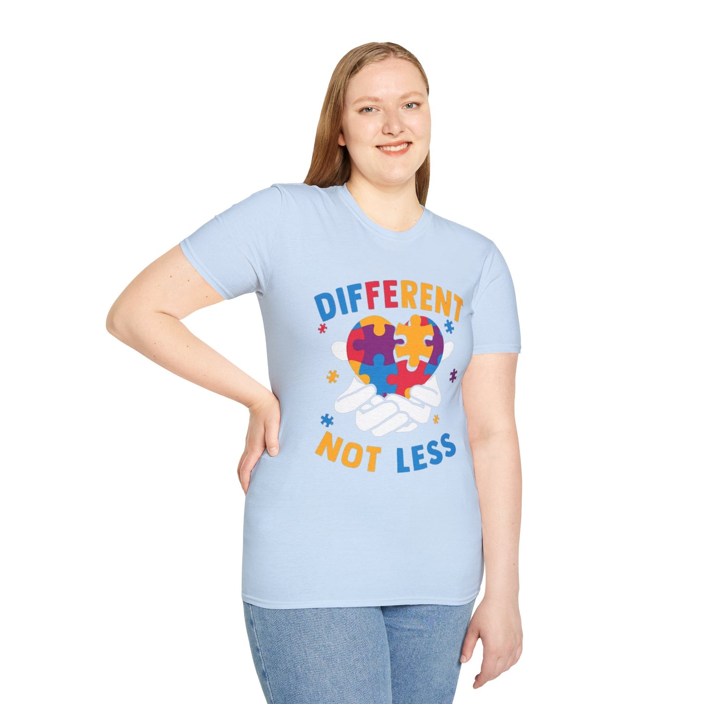 Different NOT Less - Unisex Softstyle T-Shirt