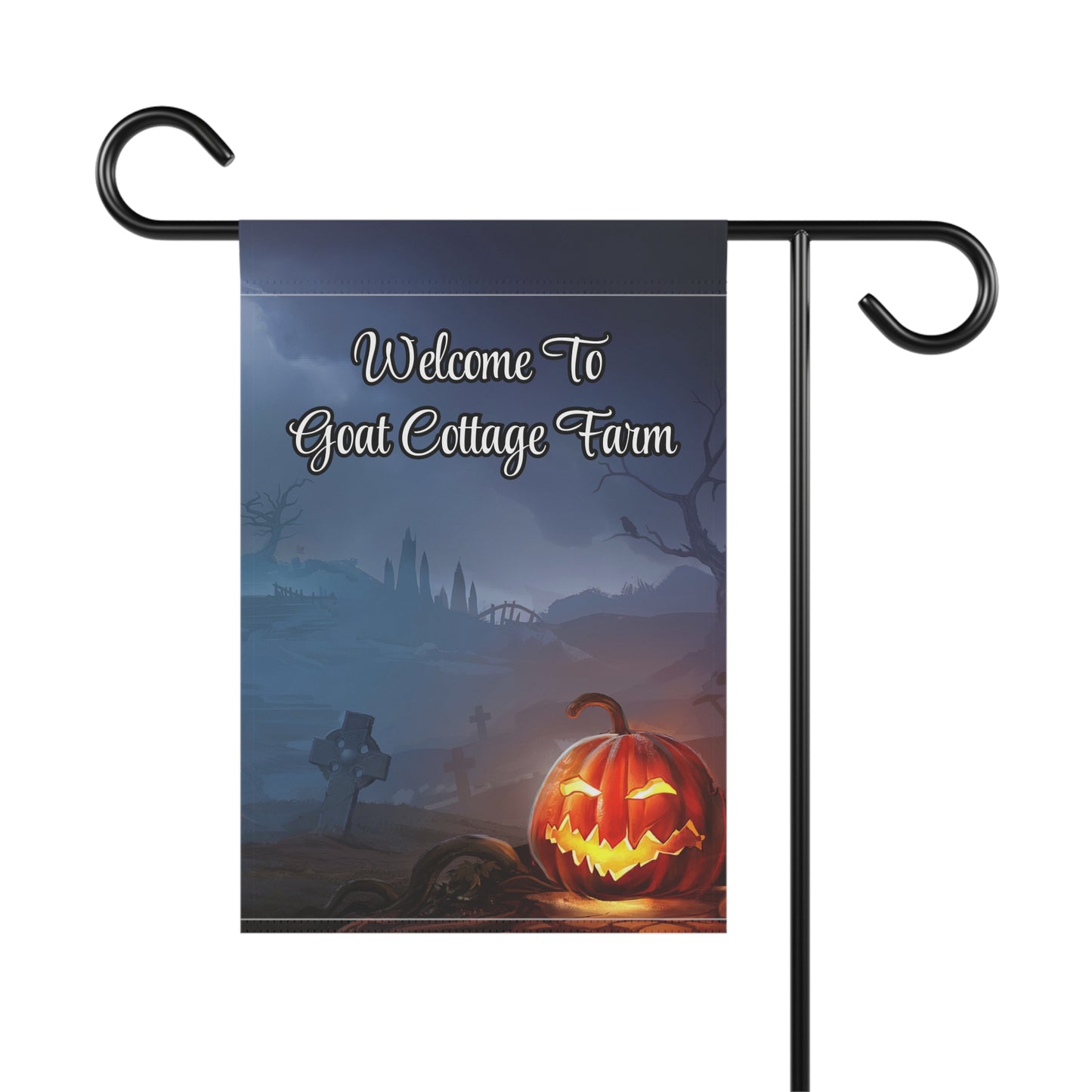 Custom Halloween Edition (Goat Cottage Farm used as example) - Garden & House Banner