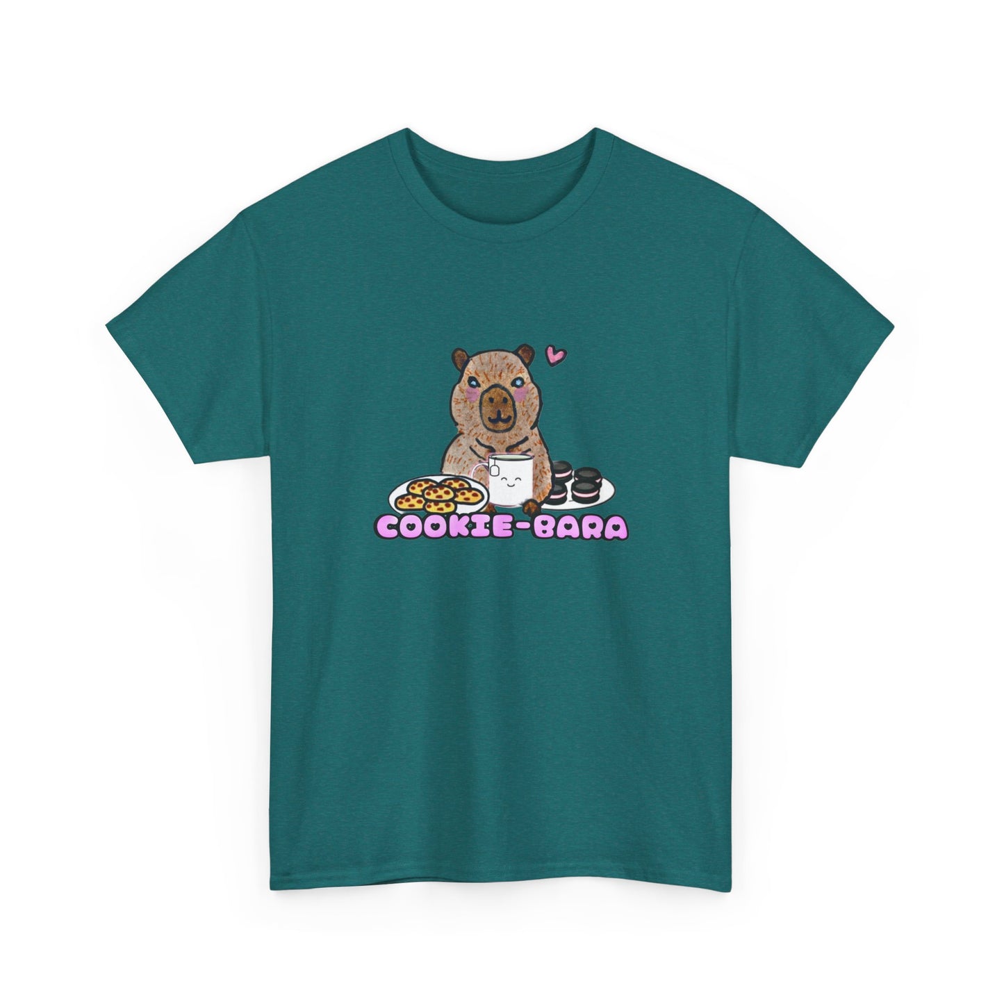 Cookie-bara unisex Heavy Cotton Tee - Sweet Treats T-Shirt